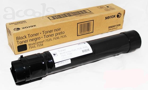 Тонер-картридж Xerox WC 7525 7530 7535 7545 7556 7830 7855 чёрный